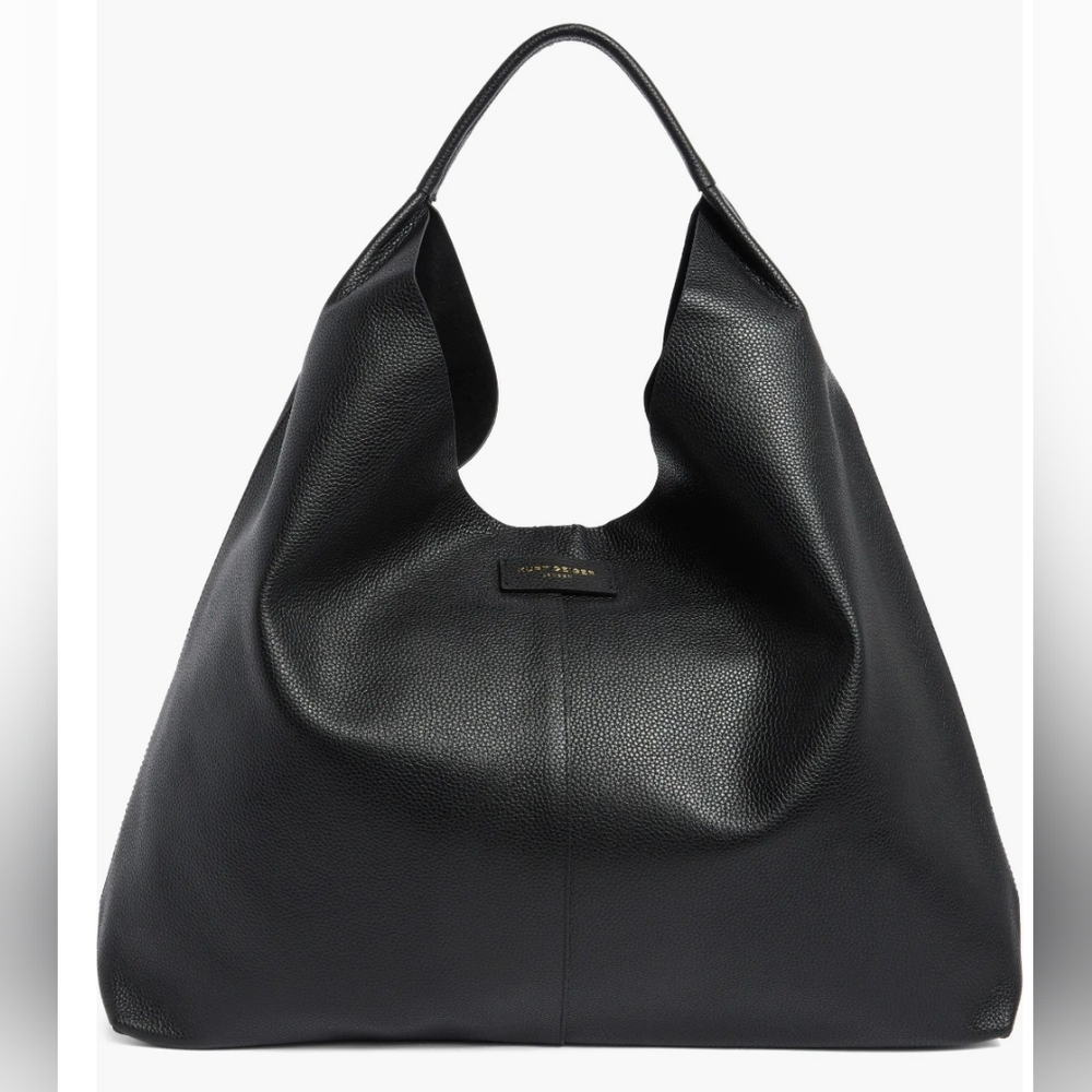 This Kurt Geiger London Black Leather Hobo Bag